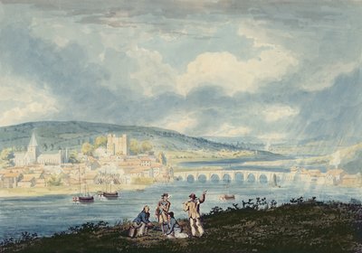 Rochester, from the North by Thomas Girtin